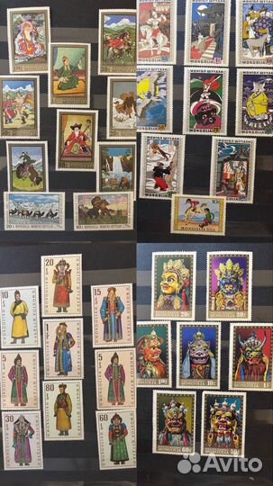 Альбом (кляссер) с марками “Б.Н.М.А.У шуудангийн м