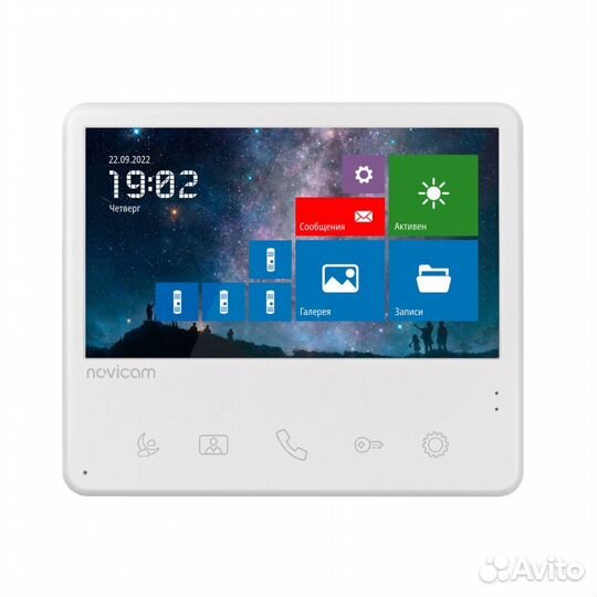 Комплект из вызывной панели и монитора