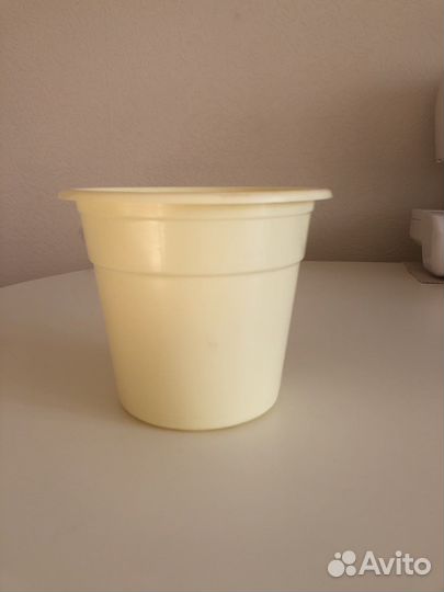 Горшок для цветов (пластик)