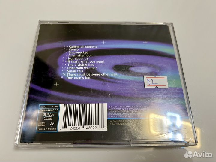 Genesis calling all stations cd