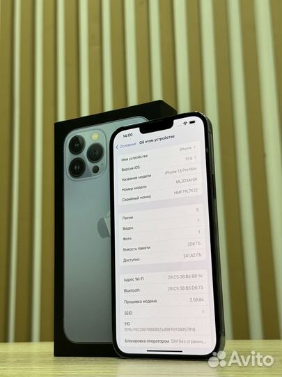 iPhone 13 Pro Max 256GB Sim + Esim