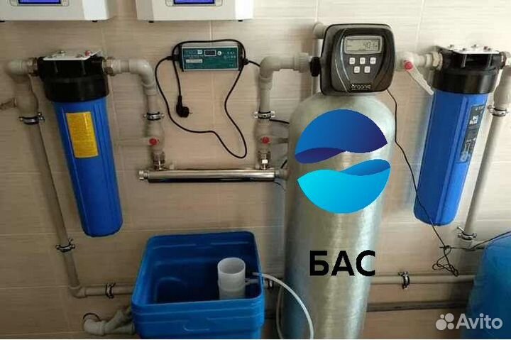 Фильтр для коттеджа от жесткости и железа