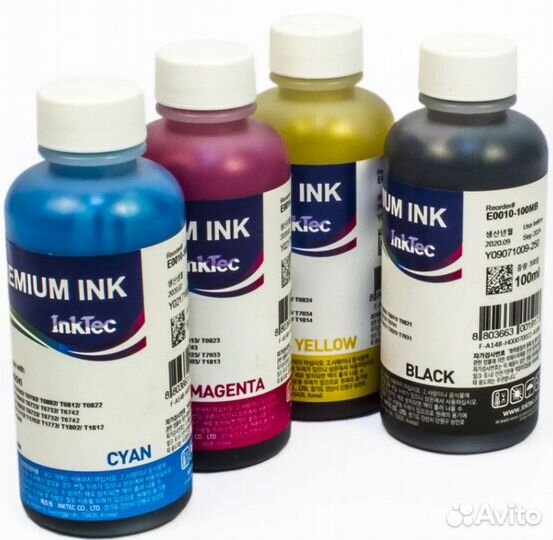 Чернила для epson 4 цвета на водной основе