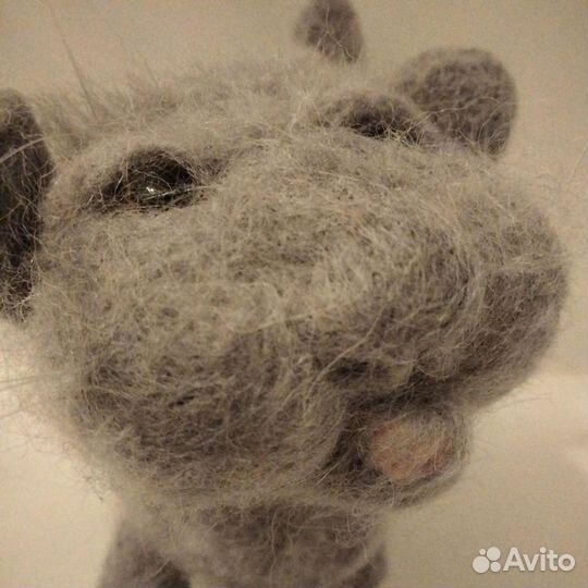 Котик ручной работы