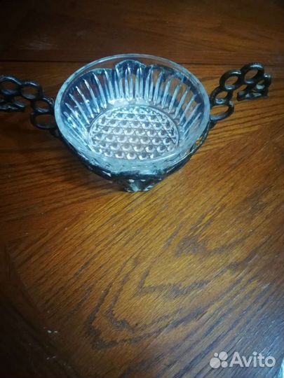 Вазы конфетницы. Мельхиор. СССР