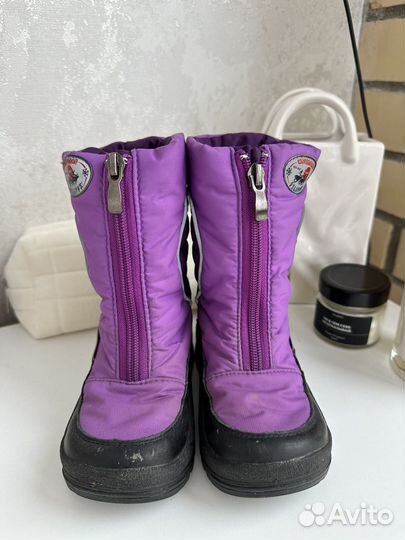 Зимние сапожки для девочки 24