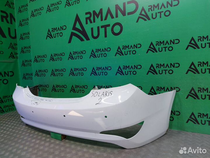 Бампер задний Hyundai Solaris 1 2014-2017
