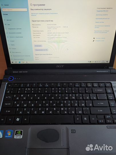 Ноутбук Acer Aspire 4736