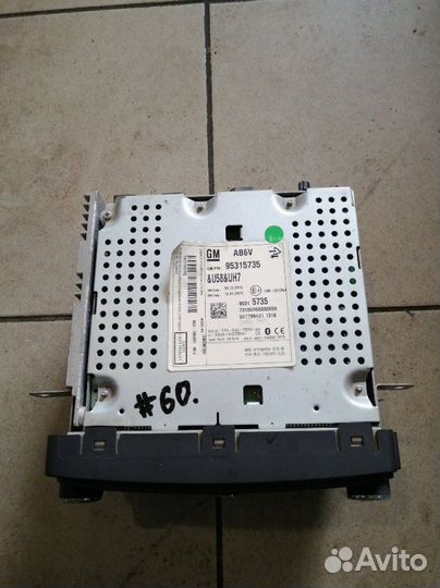 Штатная магнитола Chevrolet Aveo Т300 1 2013