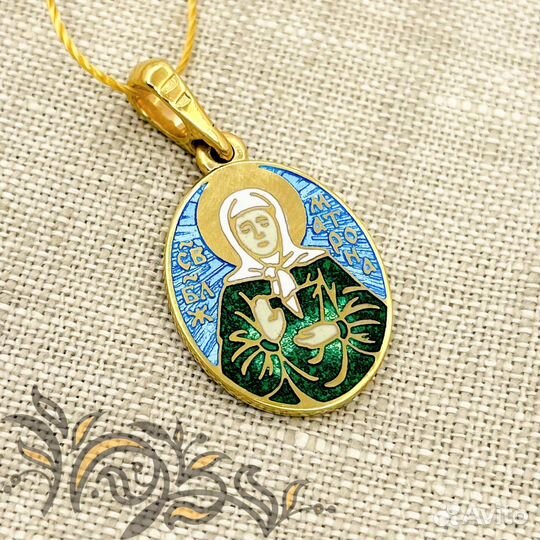 Образок «Матрона Московская/Ангел-Хранитель»