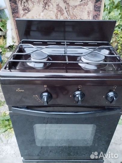 Газовая плита 2 конфорки слегка бу