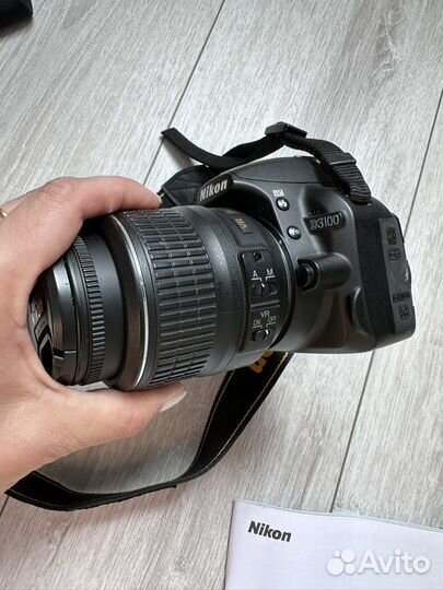 Зеркальный фотоаппарат nikon d3100