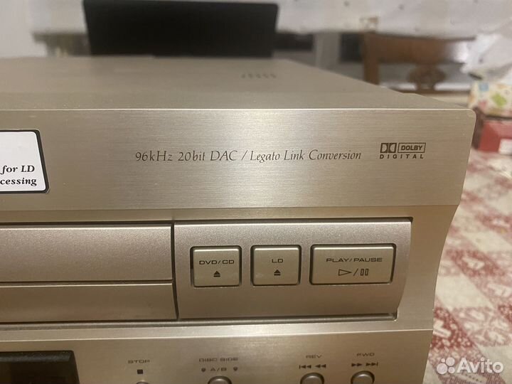 LD Dvd плейер Pioneer DVL 909