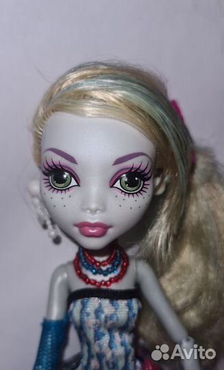 Кукла Монстр Хай Лагуна Блю Горошек