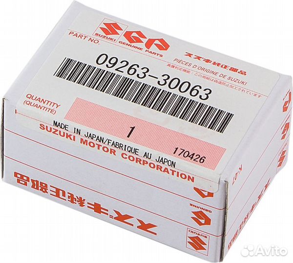 Подшипник 30x40x25, Suzuki 0926330063000