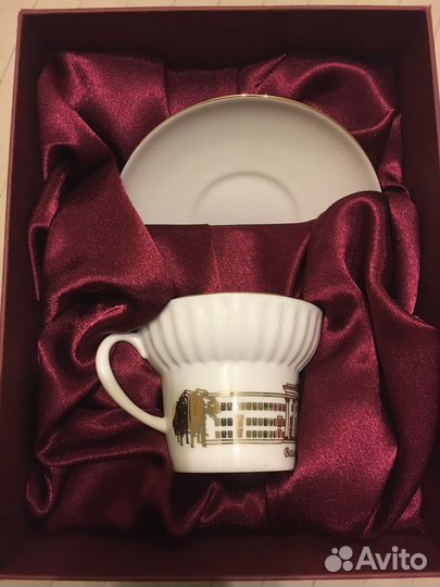 Чайно кофейная пара фарфор