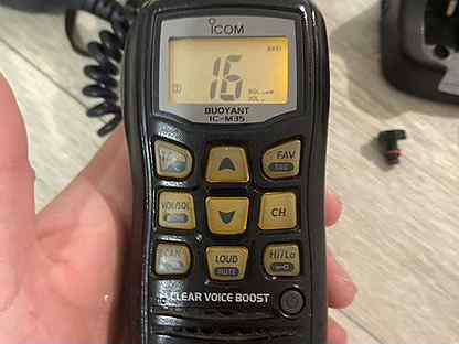 Рация icom buoyant ic-m35