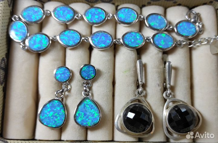 Серебряные серьги