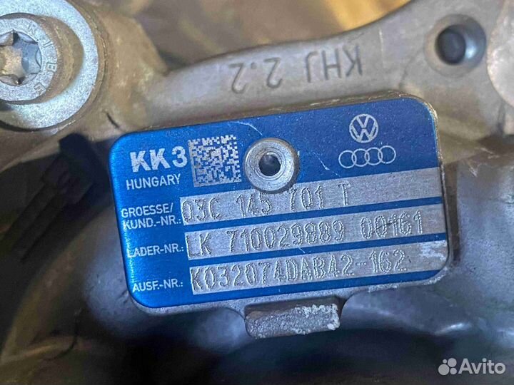 Турбокомпрессор (турбина) Volkswagen sharan 7N1, 7