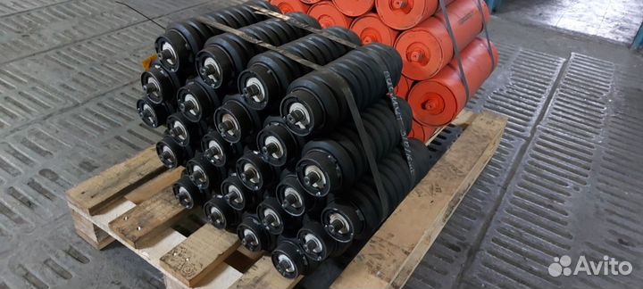 Амортизирующие конвейерные ролики в ассортименте