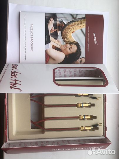 Фонокабель Van den Hul The Thames Hybrid 1.0 м