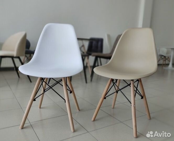 Стул кухонный пластиковый Eames