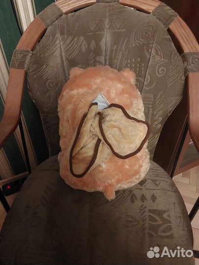 Мягкая игрушка Хомяк с пледом внутри