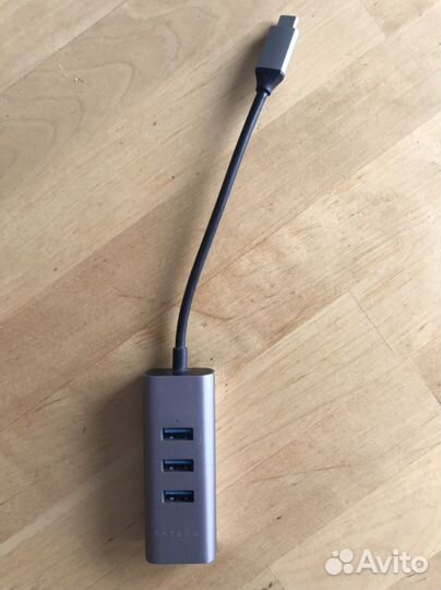 USB-концентратор Satechi Type-C 2-in-1 Aluminum