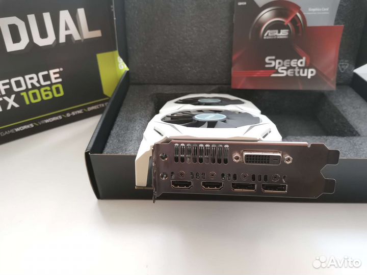 Видеокарта asus GTX 1060 3Gb