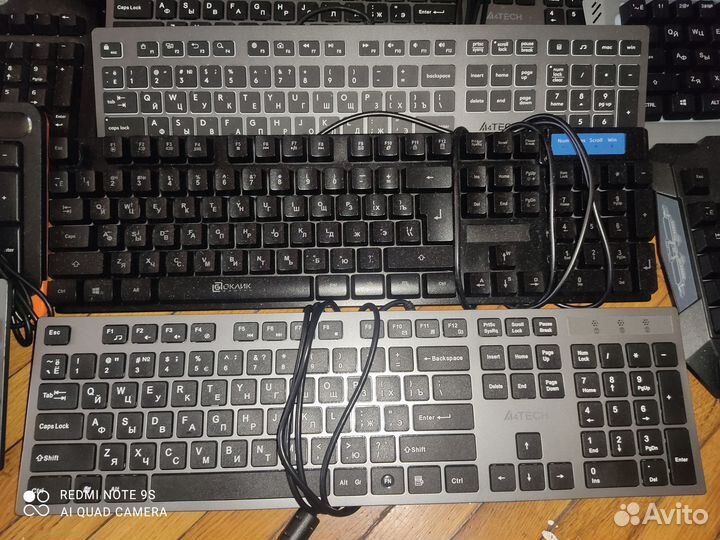 Клавиатуры 45 штук