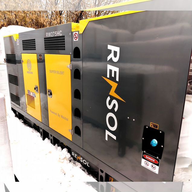 Дизельный генератор 200 квт Weichai Rensol RW275HC