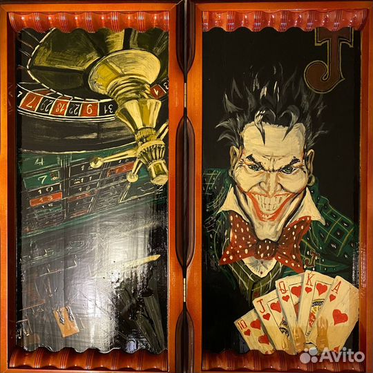 Нарды ручная работа эксклюзив/на подарок