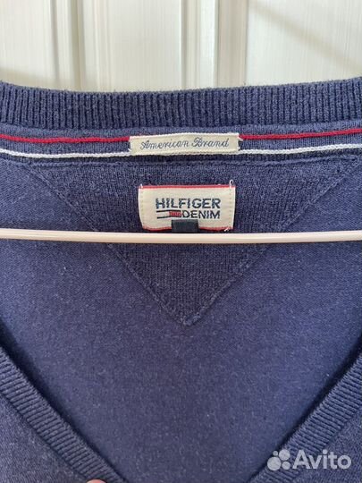 Синий джемпер Hilfiger Denim