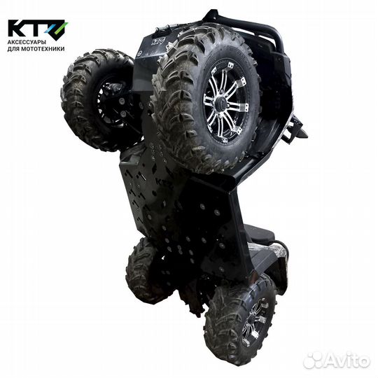 Защита днища на квадроцикл CF Moto X4 (450L520l)