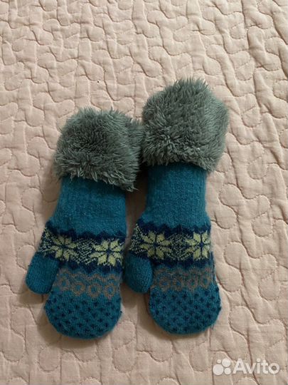 Шапки варежки