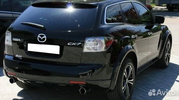 Заднее стекло на Mazda CX-7 Замена