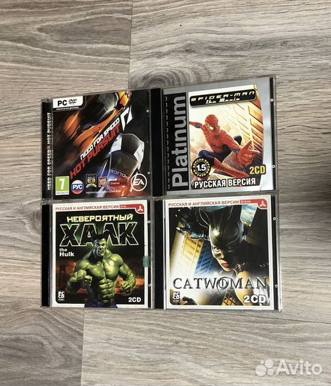 Компьютерные игры диски для пк