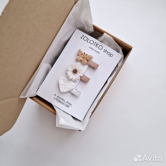 Заколки ручной работы