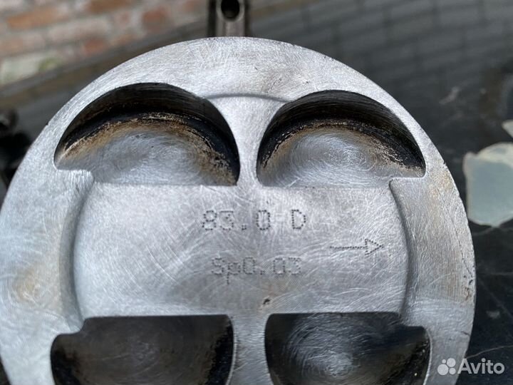 Поршни с кольцами на приору 83.0