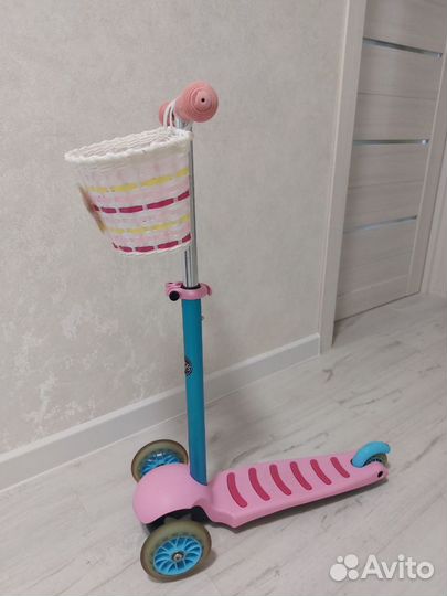 Самокат детский трехколесный