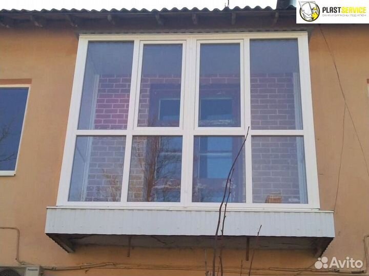 Балконные окна пластиковые алюминиевые остекление