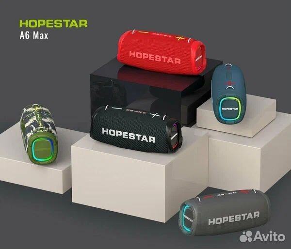 Hopestar A6 max 80 W +микрофон караоке