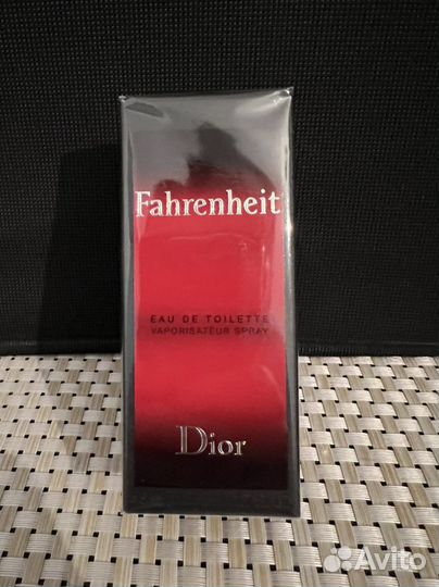 Dior fahrenheit туалетная вода 50мл
