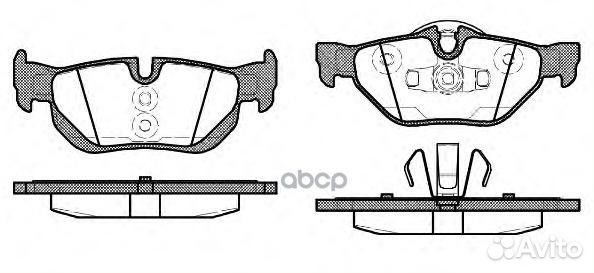 1145 10 GDB1626FDB1807 34216774692 колодки
