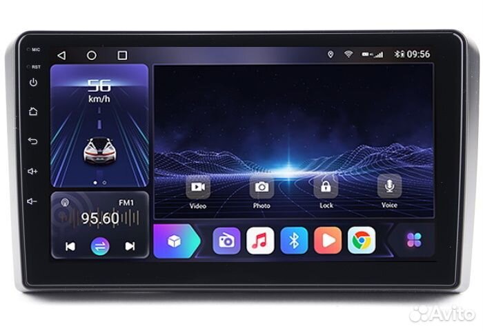 Carmedia OL-9102-P Штатная магнитола для Audi A4 н