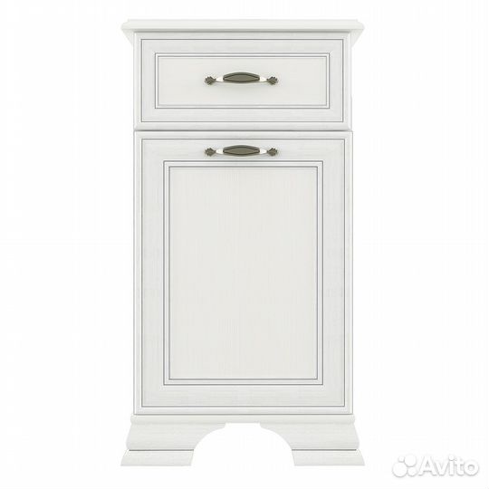 Тумба 1D1S, tiffany, цвет вудлайн кремовый