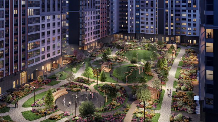 2-к. квартира, 44,7 м², 9/22 эт.