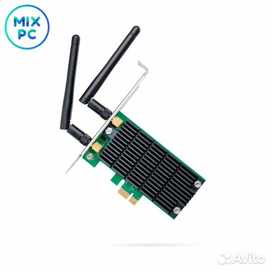 Сетевой адаптер Wi-Fi TP-Link archer T4E AC1200 PC