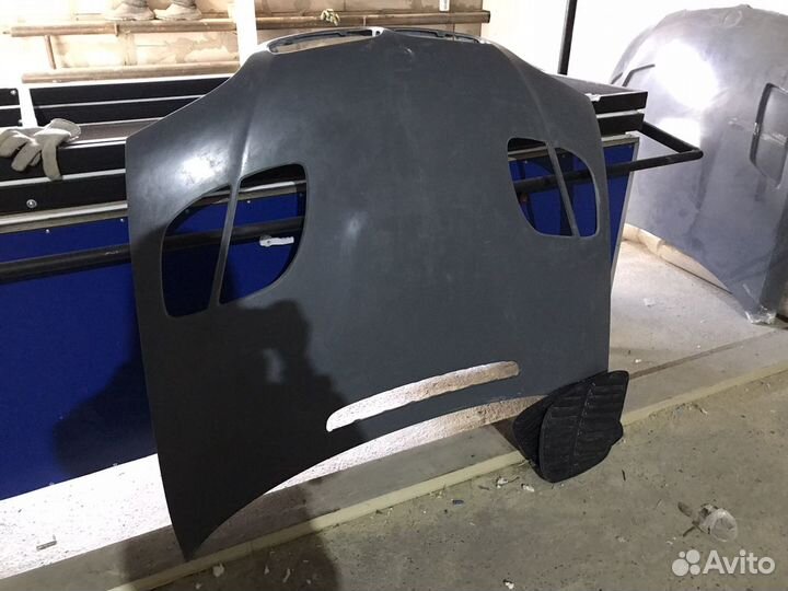 Капот обвес gtr для bmw e46