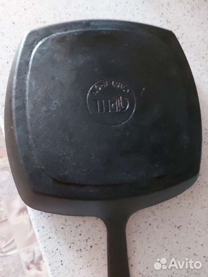 Сковорода гриль чугунная gipfel